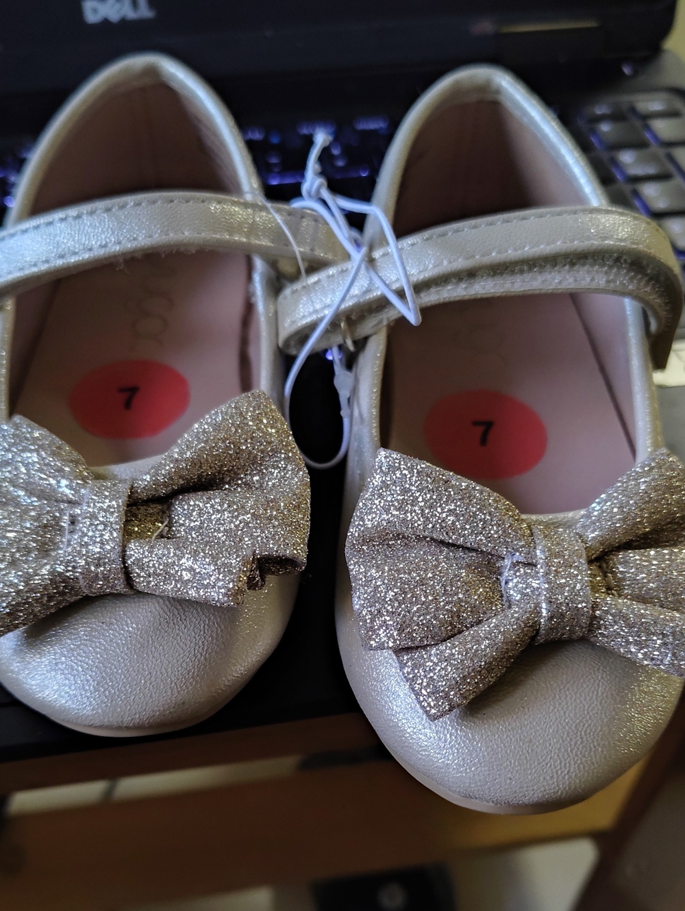 Sugar ~ Glittery Girls Ballerina Flats * Mary Janes- too 🥰